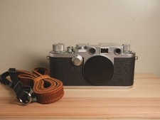 Vintage Barnack-Style 35mm Rangefinder Camera with Collapsible Lens (Leica III-type body) — listing 4