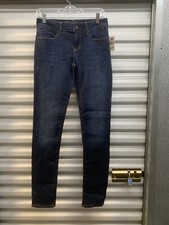 Mavi Gold Skinny Jeans with Ankle Zippers, Faded Grey Wash — listing 6