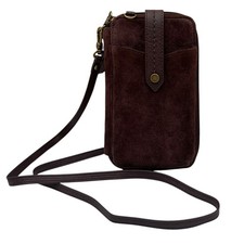 The Sak Black Leather Phone Crossbody Wristlet Wallet — listing 2