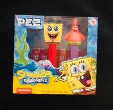 PEZ SpongeBob SquarePants Gift Set with Silver 25th Anniversary Exclusive Dispenser (Patrick, SpongeBob, Squidward, Gary) — listing 4