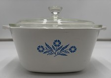 Corning Ware Blue Cornflower Petite Pan / Casserole Dishes (Lot of 3) — listing 4