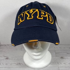 NYPD Official Logo Navy Blue Baseball Cap with Police Department Shield — listing 2