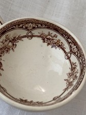Antique Porcelain Cabbage Rose Transfer Milk Pitcher / Jug Yes - has a printed/stamped mark — listing 6