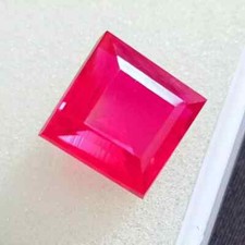 Pair of Natural Loose Rubies, 2.5 ct & 2.1 ct, Oval & Cushion Cut, Pinkish-Red Yes - certified natural, no heat — listing 4
