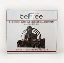 beFree Sound BFS-410 5.1 Channel Surround Sound Bluetooth Speaker System (Red) — listing 3