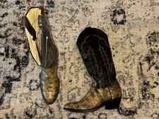 Panhandle Slim Women's Lizard Skin Cowboy Boots — listing 5