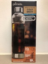 Glass Cold Brew Coffee/Tea Infuser Bottle with Stainless Steel Mesh Filter — listing 3