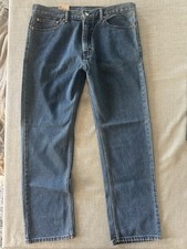 Levi's 505 Regular Fit Straight Leg Jeans, Medium Wash, W36 L30 — listing 4