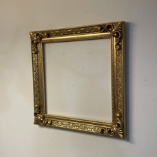 Ornate Gilt Gesso Rococo-Style Small Picture Frame — listing 2
