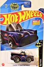 Hot Wheels Batman v Superman Batmobile Die-Cast Car, Metallic Blue — listing 3