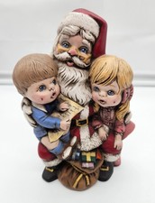 Group of Vintage Ceramic Big-Eyed Children Figurines (Goebel/Redware-style) — listing 2