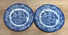 Liberty Blue "Monticello" Staffordshire Ironstone Dinner Plate — listing 6
