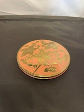 Fifth compact Rex Fifth Avenue Pressed Powder Compact 4 Inch Square Goldtone