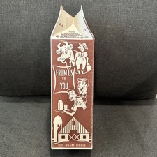 Vintage Embossed Glass One Quart Liquid Milk Bottle