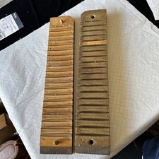 Antique Two-Part Wooden Cigar Mold, 20-Cavity Cigar Roller Press — listing 4