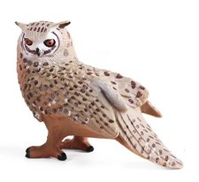 Vintage PVC Owl Figure with Grey Wings and Yellow Body Yes - a brand/copyright name is stamped — listing 6