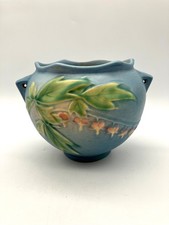 Roseville Pottery Bleeding Heart Jardinière 651-6 in Pink — listing 5