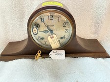 Ingraham Eight Day Automatic Alarm Clock, Nickel-Plated Case — listing 4