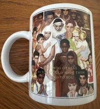 Norman Rockwell Ceramic Coffee Mug with Nautical/Maritime Scene and Gold Trim — listing 5