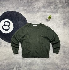 Junya Watanabe Comme des Garçons Hybrid Cable-Knit Sweater with Floral & Pleated Panels — listing 4