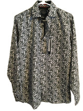 Men's Patterned Button-Down Shirt — listing 6