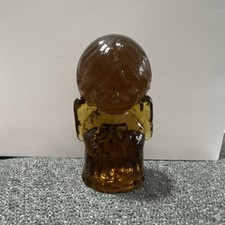 Mosser Glass Amber Praying Angel Figurine — listing 3