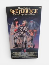 Beetlejuice VHS (1988 Film, 1990s Warner Home Video Clamshell)