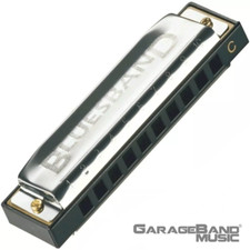 Beginner Diatonic Harmonicas - Kay Chicago Blues (Model KHCB-G) & Hohner Bluesband