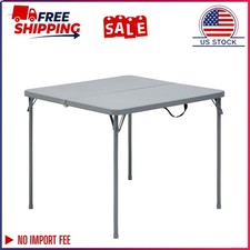 Vintage Folding Card Table and 4 Matching Folding Chairs Set — listing 3