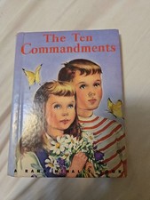 The Ten Commandments Children's Book by Mary Alice Jones, Rand McNally Book 383, 1944 Edition — listing 2
