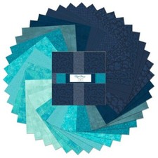 Wilmington Prints Soft Dawn 10 Karat Gems Layer Cake, 42 Pieces of 10" Cotton Squares