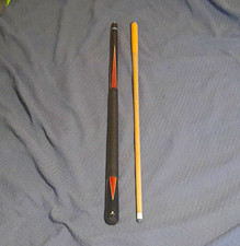 Two-Piece Pool/Billiard Cue with Screw-Together Joint and Wrapped Handle — listing 4