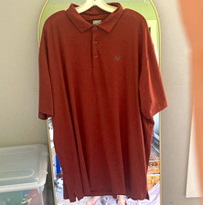 Callaway Men's XL Golf Polo Shirt, Light Blue with Golfer Print — listing 6