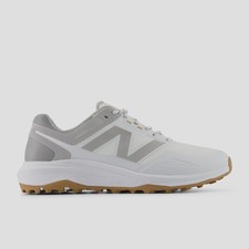 New Balance Golf Spiked Shoes - White/Green with Pink Accents — listing 5