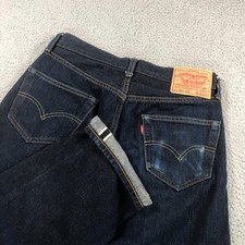 Levi's 501XX Big E Selvedge Denim Jeans, Blue, W36 L34 — listing 5