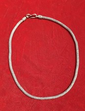 Balinese Style Sterling Silver Woven Wheat Chain Bracelet with Ribbed Stations