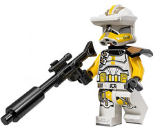 LEGO Star Wars Clone Trooper Minifigure with Red Markings and Phase 2 Helmet — listing 3