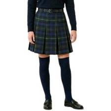 Becky Thatcher Elderwear Girls' Plaid School Uniform Skirt — listing 4