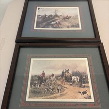 George Wright Fox Hunting Scene Framed Print — listing 3
