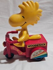 Peanuts Woodstock Scooter Toy Figure
