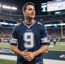 Nike Dallas Cowboys Tony Romo #9 Youth Game Jersey (White) — listing 6