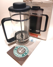 Starbucks Stainless Steel French Press Coffee Maker with Wood Handle & Knob — listing 3
