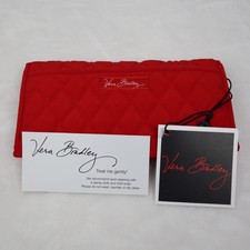 Vera Bradley Black Microfiber Quilted Shoulder Bag with Patent Trim — listing 2