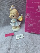 Precious Moments "You're A Winner" Porcelain Bisque Figurine - Girl with Trophy and Flowers — listing 6