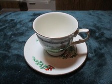 James Kent Old Foley "Souvenir of Ireland" Rectangular Trinket / Pin Tray with Colleen at Spinning Wheel — listing 3