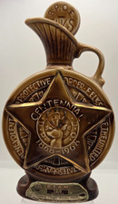 Jim Beam 1968 BPOE Elks Centennial Regal China Whiskey Decanter Liquor Bottle