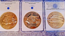1933 Saint-Gaudens Gold Double Eagle REPLICA Coin - American Mint Platinum-Accented Archival Collection — listing 3