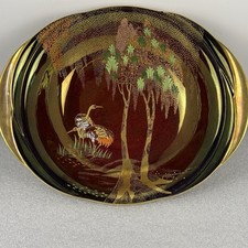 Carlton Ware Rouge Royale Demitasse Cup & Saucer with Gilt Grapevine Decoration — listing 6