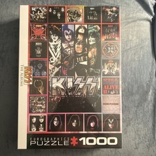 KISS 1000 Piece Jigsaw Puzzle (Rompecabezas) 68cm x 50cm