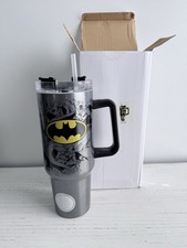 Batman Est. 1939 Glitter 40oz Tumbler with Handle and Yellow Lid — listing 5